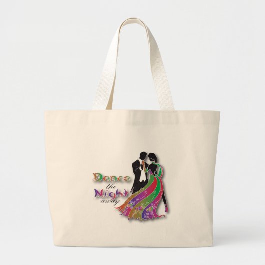 Dance the Night Away Grote Tote Bag (Voorkant)