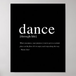 Dance Through Life - 8-inch x10-inch art print