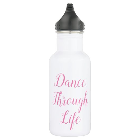 Dance Through Life Water Bottle | Overweging Cadea Waterfles (Rechts)