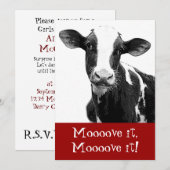 Dance to the Cows come Home - Bachelorette Party Kaart (Voorkant / Achterkant)