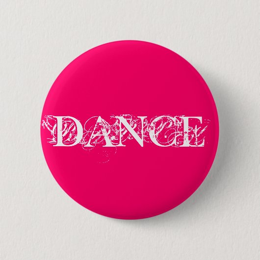 DANCE-toets Ronde Button 5,7 Cm (Voorkant)