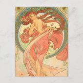  Dance van Alphonse Mucha Briefkaart (Voorkant)