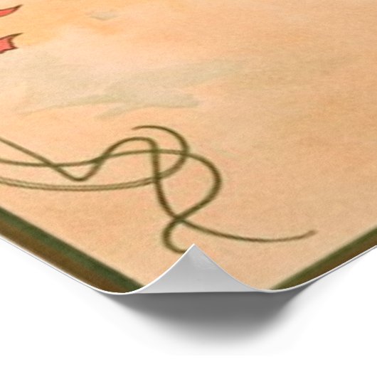 Dance van Alphonse Mucha Poster (Hoek)