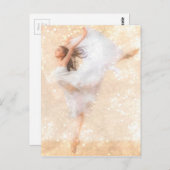 Dance vlucht briefkaart (Voorkant / Achterkant)