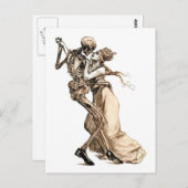 Dance with Death briefkaart (Voorkant / Achterkant)