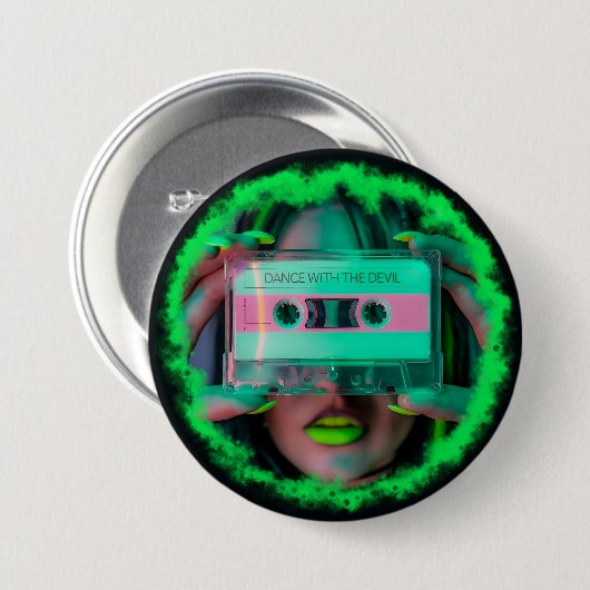 Dance with the Devil Button (Voorkant /achterkant)