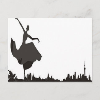 Dance with the Skyline Briefkaart