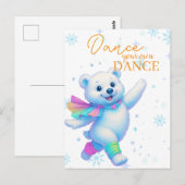 Dance Your Own Dance Canvas Art Briefkaart (Voorkant / Achterkant)