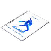 Dance - zoals niemand kijkt - Notitieboek (Linkerzijde)