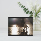 Dance zonder partner briefkaart (Staand voorkant)