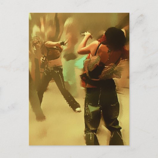 Dancefloor Glimpses #039 Briefkaart (Voorkant)