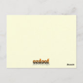 Dancefloor Glimpses Briefkaart (Achterkant)