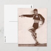 Dancer 1936 briefkaart (Voorkant / Achterkant)