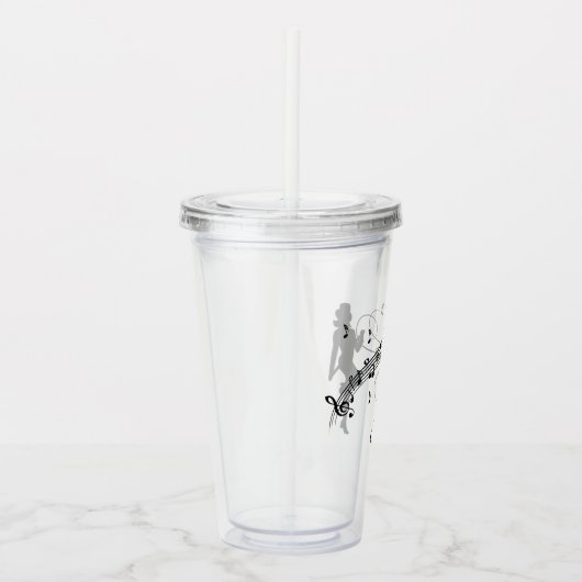 Dancer Acryl Drinkbeker (Rechts)