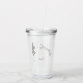 Dancer Acryl Drinkbeker (Achterkant)