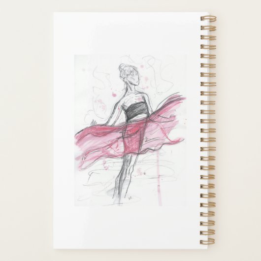 Dancer art planner (Achterkant)