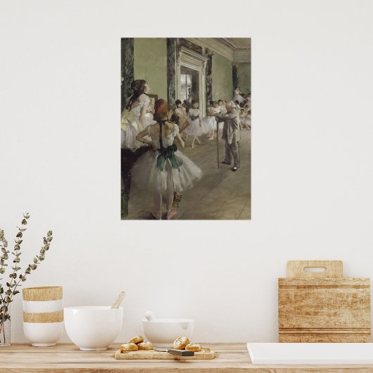 Dancer / Ballet School - Degas Painting Poster (Keuken)
