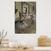 Dancer / Ballet School - Degas Painting Poster (Keuken)