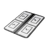 Dancer Bathroom Bathmat Badmat (Gekanteld)