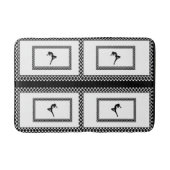 Dancer Bathroom Bathmat Badmat (Voorkant)