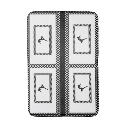 Dancer Bathroom Bathmat Badmat (Voorkant Verticaal)
