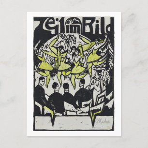 Dancer bij het Ice Palace Kirchner Briefkaart