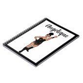 Dancer Black Fringe Notebook #2 Notitieboek (Linkerzijde)