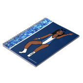 Dancer Blue Spark Notitieboek #1 (Linkerzijde)