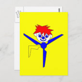 Dancer Briefkaart (Voorkant / Achterkant)