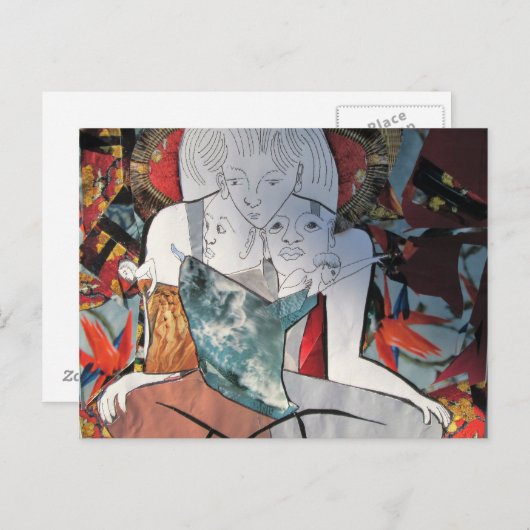 Dancer Briefkaart (Voorkant / Achterkant)