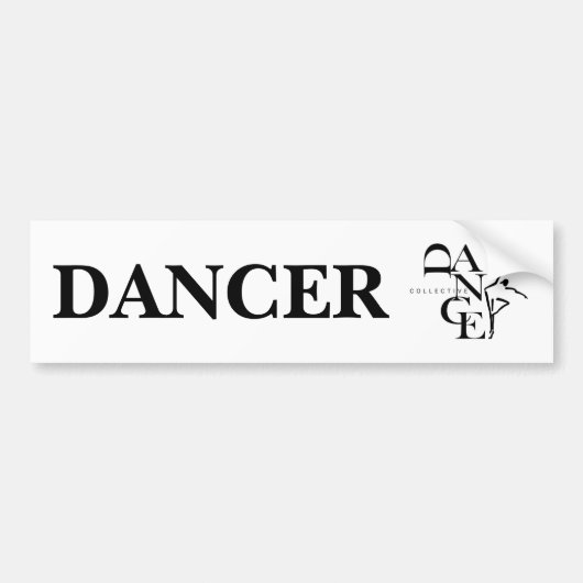 DANCER BUMPERSTICKER (Voorkant)