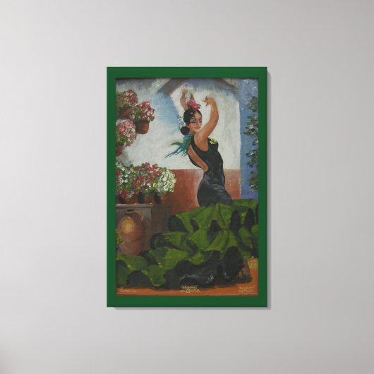 Dancer Canvas Afdruk (Voorkant)