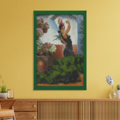 Dancer Canvas Afdruk (Insitu (Woonkamer))