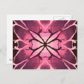 Dancer (Cranberry) Briefkaart (Voorkant / Achterkant)