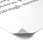 Dancer Definition Word Art Poster (Hoek)