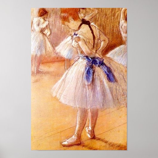 Dancer door Degas Poster (Voorkant)