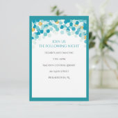 DANCER DOTS Invitation Bat mitzvah (Debout devant)