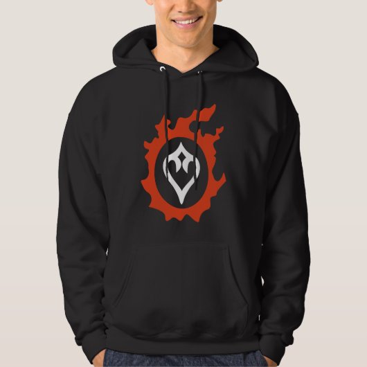 Dancer For Warriors of Light & Darkness Pocket mi Hoodie (Voorkant)