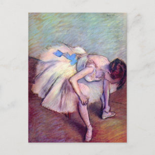 Dancer, in de balletkunst, door Edgar Degas Briefkaart