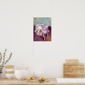 Dancer, in de balletkunst, door Edgar Degas Poster (Keuken)