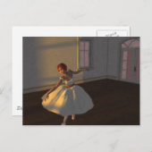 Dancer in de Grote Kamer Briefkaart (Voorkant / Achterkant)