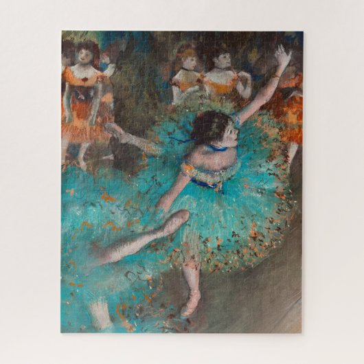 Dancer in Green, Swaying Dancer door Edgar Degas Legpuzzel (Verticaal)