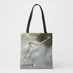 Dancer in Groen door Edgar Degas Draagtas