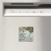 Dancer in Groen door Edgar Degas Magneet (Insitu (Vaatwasser))
