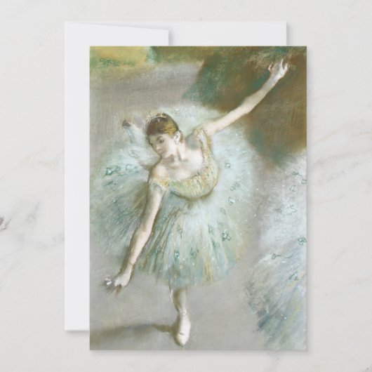 Dancer in Groen | Edgar Degas (Voorkant)
