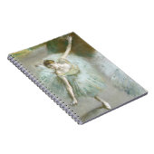 Dancer in Groen | Edgar Degas Notitieboek (Rechterzijde)