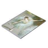 Dancer in Groen | Edgar Degas Notitieboek (Linkerzijde)