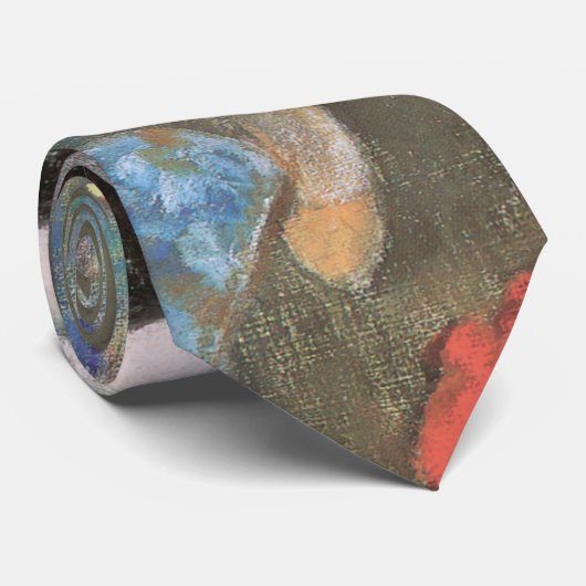 Dancer in haar kleedkamer door Edgar Degas Stropdas (Opgerold)