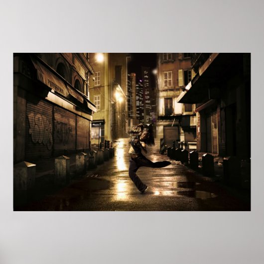 Dancer in het Poster Urban Streets (Voorkant)
