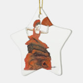 Dancer Keramisch Ornament (Links)